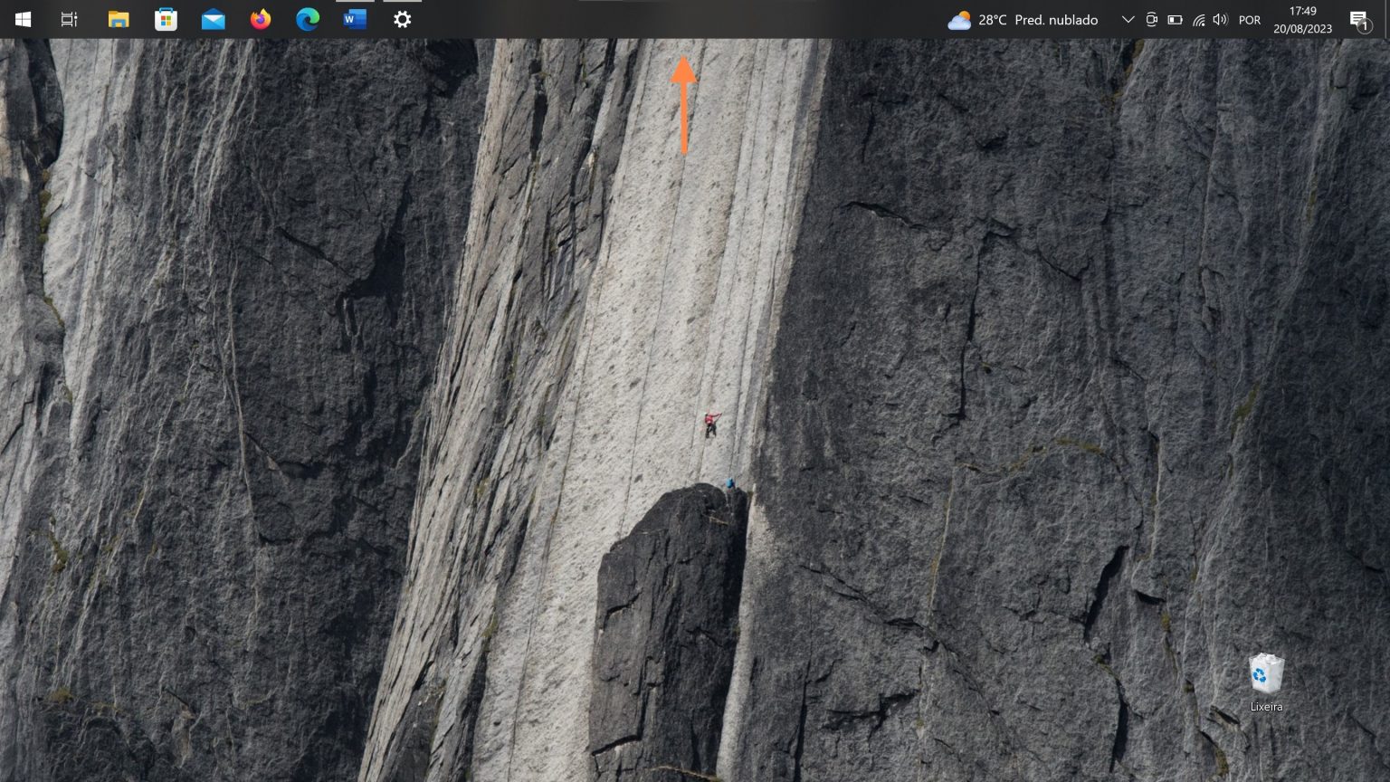 Como mudar a posição da barra de tarefas no Windows 10 - WinNotas.com.br